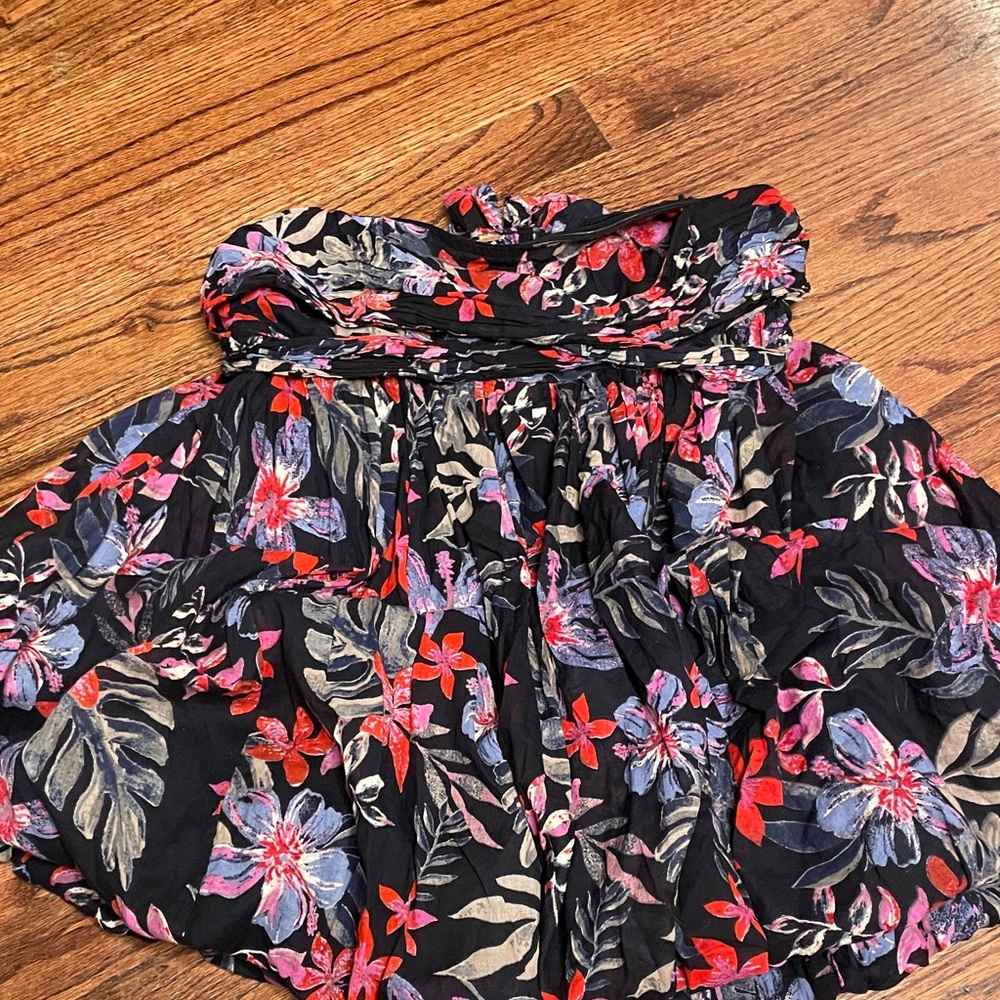 FP Floral Strapless Dress